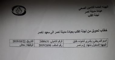 قارئ يطالب بسرعة إجرائه عملية قلب مفتوح بمعهد ناصر