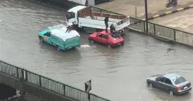 صور.. صعق كهربائى بسبب الأحوال الجوية ينهى حياة شابين بالجيزة