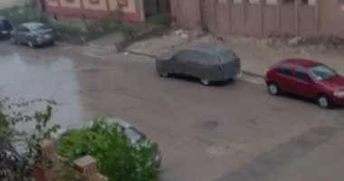 شاهد.. قارئ يشارك بفيديو  لحالة الطقس بمدينة بني سويف الجديدة