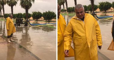 الإسكان تتحدى المطر.. الوزير يتابع شفط المياه من داخل غرفة العمليات بالقاهرة الجديدة.. ورئيس جهاز برج العرب فى الشارع ويدفع بـ18معدة.. ومحافظ القليوبية ورئيس شركة الصرف يتابعان أعمال الرفع.. صور