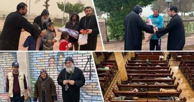 الكاتدرائية: كنائسنا تفتح أبوابها لمساعدة المحتاجين في الطقس السئ.. والأنبا بيسنتي ينشر أرقامًا للتواصل مع الكهنة لإيواء المشردين.. والأنبا مكاريوس يوزع بطاطين على فقراء المنيا