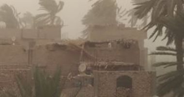 قارئ يشارك بصورة لحالة الطقس فى مركز قوص بمحافظة قنا