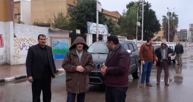 صور.. محافظ الغربية يتابع اعمال شفط مياه الأمطار من الأنفاق