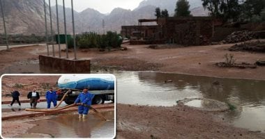 هيئة الطرق تعلن غلق طريقى "الزعفرانة ـ السخنة" و"وطابا ـ نويبع" بسبب السيول
