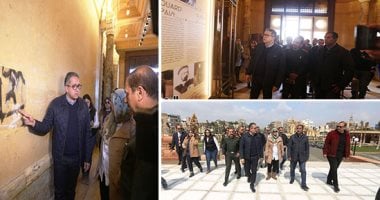 وزير السياحة والآثار يطمئن على قصر البارون وشارع المعز والأهرامات بعد موجة السيول... العنانى: المناطق الأثرية بكامل الجمهورية سليمة ولم نرصد أى خسائر حتى الآن.. ولجان المجلس الأعلى للآثار منتشرة للمتابعة