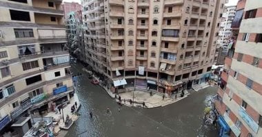  قارئ يستغيث لشفط تجمع مياه الأمطار  بعزبة النخل الشرقية