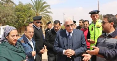 صور.. محافظ جنوب سيناء يتفقد آثار السيول بمدن طور سيناء وأبورديس وأبو زنيمة 