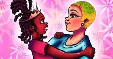 أنا قبيحة..قصة طفلة سمراء أبكت الجميع ودعمها نجوم ومشاهير أمريكا..فيديو وصور