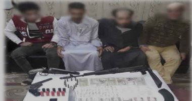 سقوط تشكيل عصابى وبحوزته كمية من الهيروين وأسلحة نارية بالبحيرة