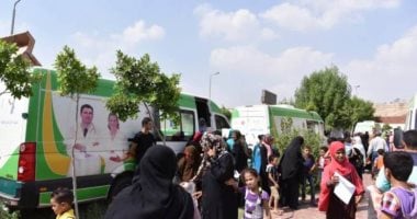 صحة المنوفية: قوافل طبية متعددة التخصصات بقرى منشأة السلام وسرسموس خلال شهر مارس
