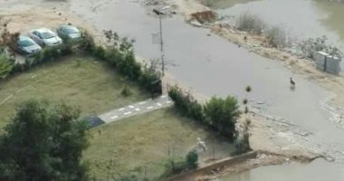 أهالى شارع مدرسة المنارة بالحى السابع بالمقطم يطالبون بشفط مياه الأمطار