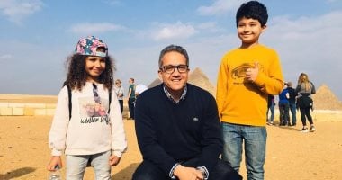 وزير السياحة والآثار: الأهرامات تاريخ عظيم وماض نعتز به ونظرات انبهار من ضيوفنا