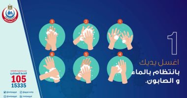 الصحة تعلن 10 طرق للحماية من الإصابة بعدوى فيروس كورونا.. اعرف التفاصيل