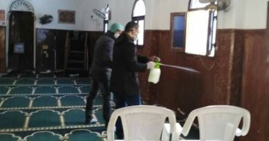قارئ يشارك بصور لتعقيم أحد الهيئات بالإسكندرية للحد من العدوى