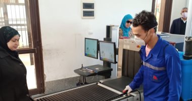 صور.. مدينة الإنتاج الإعلامى تجرى فحص "كورونا" على عامليها 