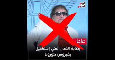 حقيقة إصابة الفنان محيى إسماعيل بفيروس كورونا 