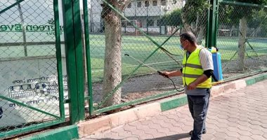 محافظة القاهرة: تعقيم أماكن التدريب داخل الهيئات الرياضية.. صور