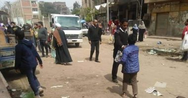 إزالة سوق الأربعاء بالبدرشين تطبيقا للإجراءات الاحترازية لمواجهة كورونا..صور
