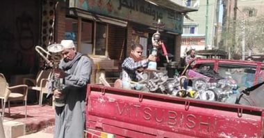 صور.. حملة مكبرة لحظر الشيشة داخل الكافيهات والمقاهى بالمنيا 
