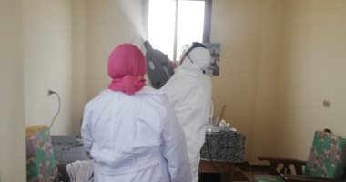 صور.. "الزراعة" تشارك فى تطهير المنشآت والممتلكات العامة للوقاية من كورونا