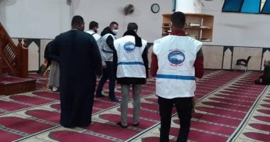 صور.. "مستقبل وطن" يطلق 13 فريق تعقيم لمواجهة كورونا بمدينة الشروق
