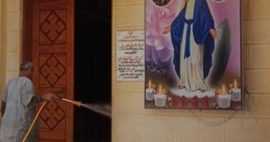 الوحدة المحلية بتزمنت الشرقية ببنى سويف تُعقم دور العبادة والمصالح الحكومية