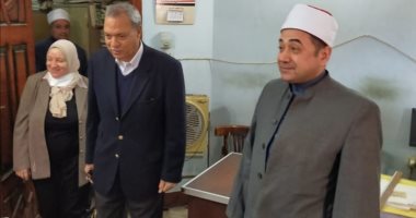 محافظ القليوبية يتفقد أعمال تطهير مديرية الأوقاف والمساجد لمواجهة كورونا