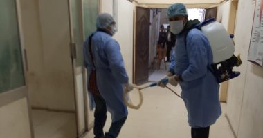 طب بنها: فرق مجهزة لتعقيم قاعات المحاضرات للوقاية من فيروس كورونا