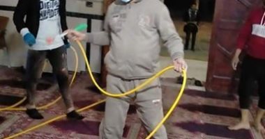مبادرة شبابية لتطهير المساجد للحد من العدوى بمنشأة القناطر فى الجيزه