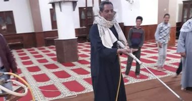 صور.. تطهير وتعقيم المساجد فى شرم الشيخ لمواجهة "كورونا"