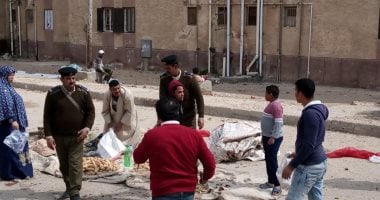 رئيس جهاز العاشر من رمضان فض ستة أسواق بنطاق المدينة 