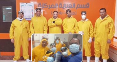 صور.. أبطال "الجيش الأبيض" بمستشفى الحجر الصحى بالأقصر يسطرون ملحمة وطنية.. الصحة تشيد بالأطباء وفرق التمريض لتعاملهم المهنى والراقى مع حالات "كورونا".. والعاملون يلتقطون السيلفى تفاؤلا بانفراج الأزمة عما قريب