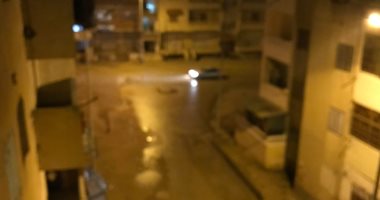 هطول أمطار متوسطة بمختلف أنحاء شمال سيناء 