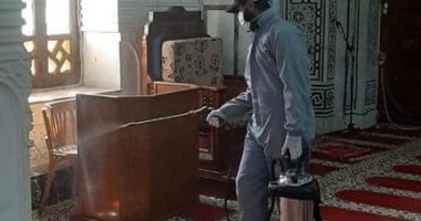 تطهير جميع المنشآت الحكومية والمنتزهات ببورسعيد حفاظا على صحة المواطنين من كورونا.. صور