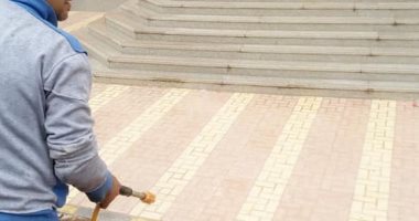 صور.. استمرار تطهير المساجد وأماكن التجمعات بأحياء بالإسكندرية لمواجهة فيروس كورونا