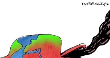 كاريكاتير صحيفة إماراتية.. يسلط الضوء على خسائر الاقتصاد العالمى بسبب كورونا