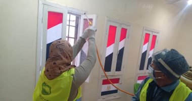  "مستقبل وطن" يواصل تعقيم المنشآت الحكومية لمواجهة كورونا في الغربية