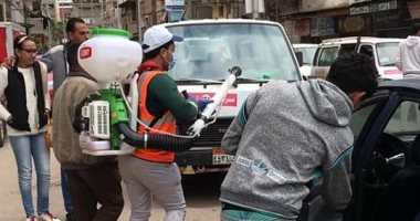 حملات تطهير وتعقيم المساجد ووسائل المواصلات فى دمياط
