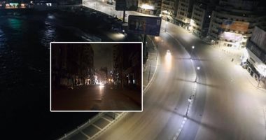 الكورنيش وشوارع الإسكندرية خالية من المارة بعد الساعة السابعة مساءا لأول مرة.. والمحافظ يطلق مبادرة لمساعدة العمالة اليومية.. ويأمر بإخلاء سوق الجمعة وسوق الحمام.. وإغلاق 900 مركز تعليمى وجيم