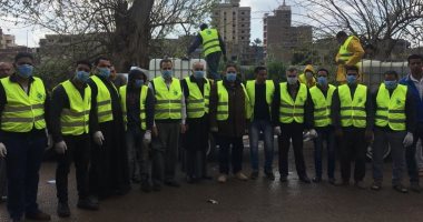 صور.. مستقبل وطن يواصل تعقيم وتطهير الأماكن العامة لمواجهة "كورونا" بالدقهلية