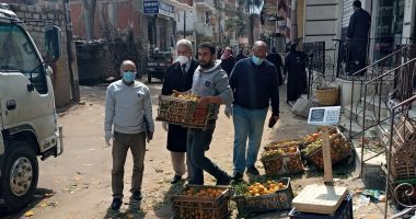 الأجهزة الأمنية بالشرقية تفض سوق "السبت".. صور