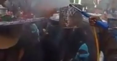 الزاوج فى زمن الكورونا.. فيديو تعقيم جهاز عروس ببنى سويف قبل نقله لمنزل العريس