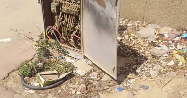 قارئ يرصد كشك كهرباء مفتوح بمدينة بدر فى القاهرة