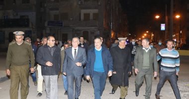 محافظ المنوفية يتفقد غلق المقاهى والمحال التجارية فى مواعيدها المحددة