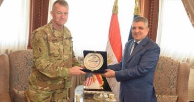 الفريق أسامة ربيع يلتقى الملحق العسكرى الأمريكى لبحث سبل التعاون المشترك..صور
