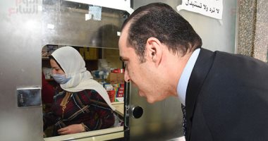أعضاء مجلس النواب يخضعون لفحص كورونا قبل دخول مقر البرلمان.. صور