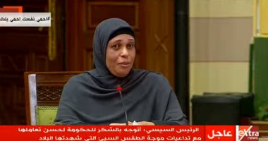 أم الشهيد عمر لـ "السيسى": استقبلت خبر ابنى بالفرحة لأنه بطل دافع عن وطنه