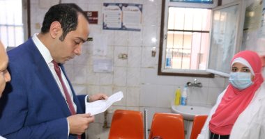 نائب محافظ المنوفية يتفقد مستشفى الشهداء المركزى لمتابعة مواجهة كورونا