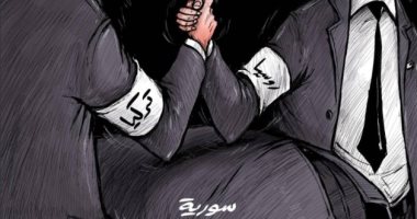 كاريكاتير صحيفة إماراتية.. روسيا تحاول دحر العدوان التركى على سوريا