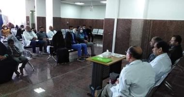 تدريب طاقم طبى بوسط سيناء على التعامل مع حالات الإصابة بكورونا